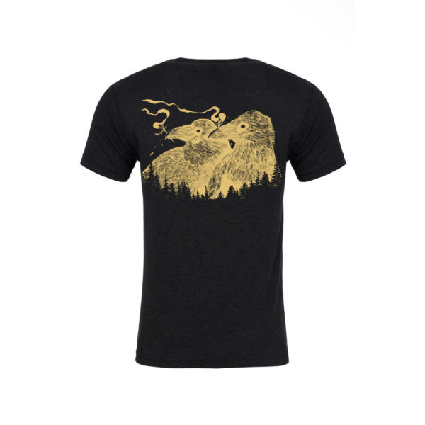 The Beholders Tee (Black / Metallic Gold)